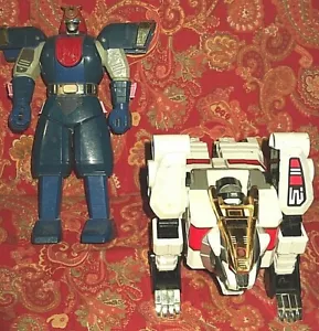 TRANSFORMER VOLTRON-GOLION-ROBOT- POWER RANGERS BANDAI 2 LEONI BIANCHI. - Foto 1 di 12