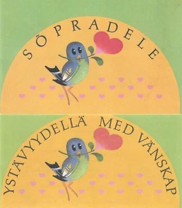 Friendship Valentine's Day Set Finland Estonia MNH Booklets Maxi Cover FDC 1993 - Picture 1 of 4