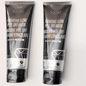 Soo'AE Diamond Glow Peel Off Mask 3.4 fl oz 2 Tubes - Picture 1 of 3
