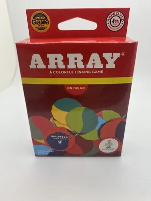 ARRAY On the Go Card Game 2012 Game of Year Award - A Colorful Linking Game NEW - Image 1 of 4