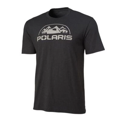 POLARIS MEN'S CORE TEE MEN'S POLARIS SNOWMOBILE TEE MEN'S POLARIS ATV TEE NEW - Image 1 of 4