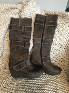 Wedge Knee High FLY London Boots for 