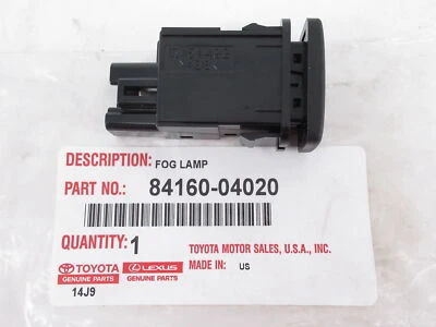 Genuine OEM Toyota 84160-04020 Fog Light Lamp Switch 2012-2015 Tacoma - Image 1 of 4