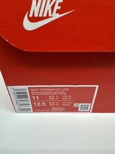 Nike Terminator Low UNLV Red Gray White FZ4036-099 Sneaker Shoe Trainer Size 11 - Picture 1 of 6