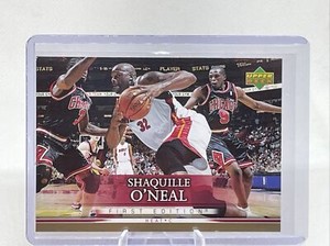 2007-08 Upper Deck First Edition #155 Shaquille O'Neal Gold Parallel NBA HOF NM