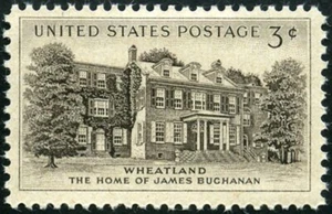 USA 1956 - Wheatland / Pres. Buchanan's Home, Pa. - MNH Stamp - Scott #1081 - Picture 1 of 1