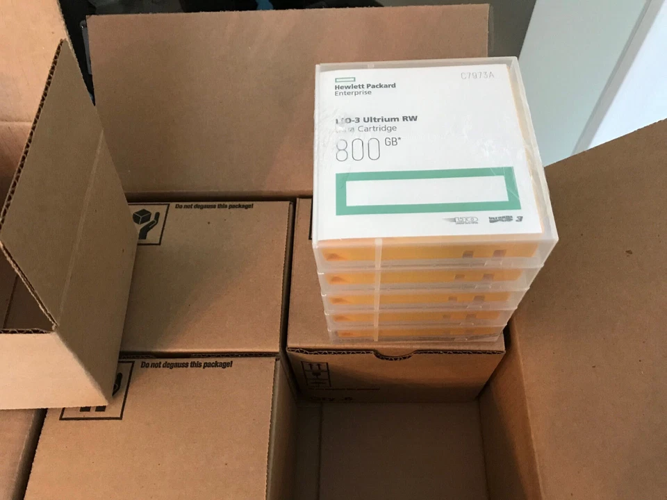 HP C7973A LTO3 Ultrium3 RW Data Cartridge 400Gb/800GB - Image 1 of 1