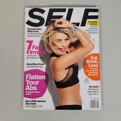 Julianne Hough What She Does To Look This Good March 2013 Self Magazine - Image 1 of 4