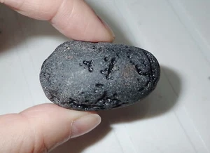 Black Indochinite Tektite Stone 36.5 gram 43x26x25 mm - Picture 1 of 3