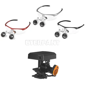 ETERFANT Dental Medical HD/Optical Binocular Magnifier Loupes/Headlight Lamp 5W - Picture 1 of 100