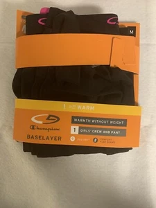 Champion Girls Baselayer Pants ONLY Duo Dry Size Medium - Picture 1 of 2