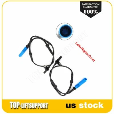 Pair Front ABS Wheel Speed Sensor For BMW 745i & BMW 745Li & BMW 760Li 2003-2004 Foto 1 de 4
