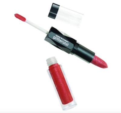 Hard Candy GLITTERATZI CRYSTAL LIP DUO ~ Crushed Crimson   Sealed! - Image 1 of 3