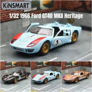 Ford GT40 MKII l Modellauto – 1:32 Druckguss, Racing Design, Sammlung, Geschenk - Bild 1 von 10