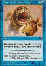 Symbol of Unsummoning X4 (Portal 1) MTG (NM) *CCGHouse* Magic