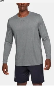 Under Armour Men's UA 2.0 Long Sleeve Locker Tee NWT 3xl True Gray Heather - Picture 1 of 3