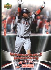 2007 Red Sox Upper Deck World Series Champions Baseball Card Pick (Inserts)