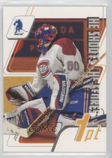 2003-04 ITG Be A Player Memorabilia He Shoots Scores Redemption Jose Theodore