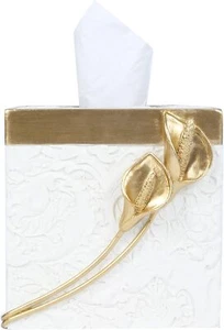 Modern Square Tissue Box Cover for Bathroom, Bedroom, Living Room - Picture 1 of 8
