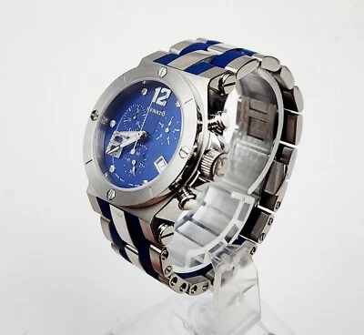 Reloj CRONÓGRAFO RENATO MUJER. Edición limitada 130/350. Esfera de diamantes marcados Foto 1 de 4