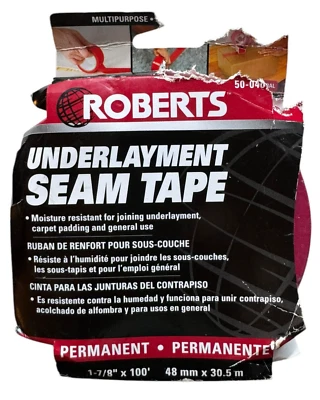 Fita de costura subjacente Roberts 1 7/8” x 100’ - 50-040 - Imagem 1 de 4