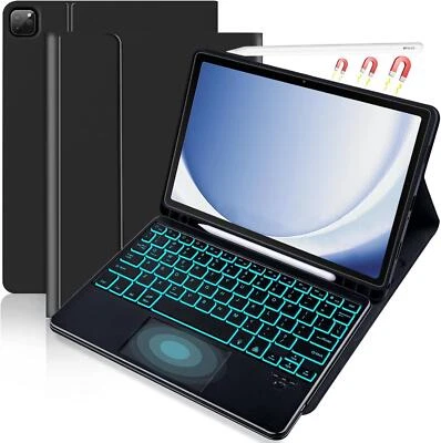 Keyboard Case For iPad Air 13 inch M2 M3 2025 iPad Pro 12.9 6th 5th 4th 3rd Gen - Image 1 of 4