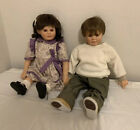 Peggy Ann Ridley Dolls: Caucasian White Twins Girl Boy 24" Anthony Limited