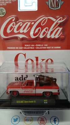 Macchine M2 Coca-Cola 1975 GMC Sierra Grande 15 Chase 750 pz (NG21) - Immagine 1 di 2
