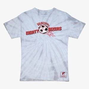 New Mitchell & Ness Mens MLS Vancouver Whitecaps FC Script T-Shirt. - Picture 1 of 5