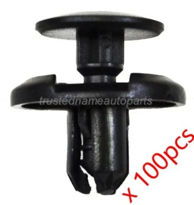 100pcs Fender Splash Shield Push Type Retainer Clips for Lexus Scion Toyota - Image 1 of 4