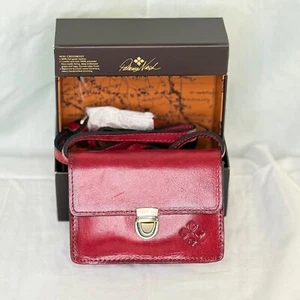 Patricia Nash Brown Leather Small / Mini Crossbody / Satchel Chain Strap - Picture 1 of 5