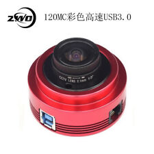 1pc New ZWO ASI120MC-S color planetary camera with high speed USB3.0 interface