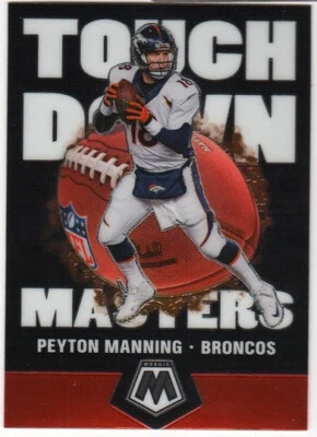 SHIP FREE 2020 * TOUCHDOWN MASTERS* PEYTON MANNING* PANINI MOSAIC* TM10 BRONCOS  - Image 1 of 2