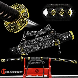 40''Tachi T10 High Carbon Steel Battle Ready Japanese Samurai Katana Sharp Sword - Picture 1 of 12