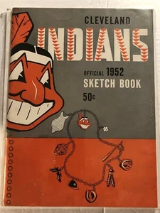 1952 CLEVELAND INDIANS Yearbook AL ROSEN Feller BOB LEMON Lary DOBY Early WYNN - Picture 1 of 4