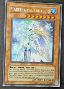 MAESTRA DEL GHIACCIO Rara Segreta in Italiano TDGS-IT097  YUGIOH - Foto 1 di 1