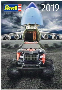 REVELL PLÁSTICO MODELO AVIONES BARCOS Y KITS DE VEHÍCULOS 2019 GAMA DE PRODUCTOS CATÁLOGO - Imagen 1 de 1