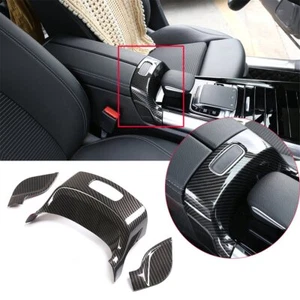 Recorte de caja de reposabrazos de fibra de carbono ABS para Mercedes Benz B GLB W247 X247 2020+ - Imagen 1 de 12