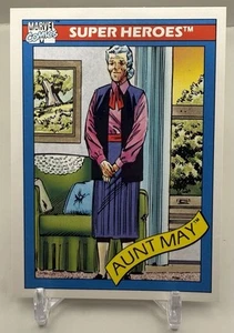 Aunt May 1990 Marvel Comic Vintage Card #28 - Picture 1 of 2