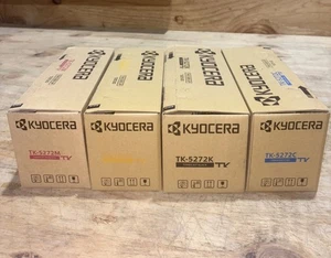 Juego genuino de 4 tónicos Kyocera TK-5272 magenta, amarillo, negro, cian - Imagen 1 de 2