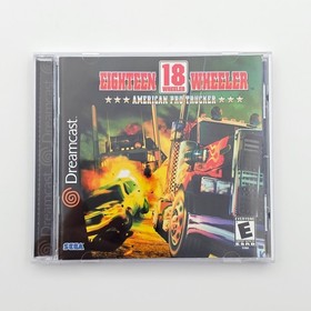Eighteen Wheeler American Pro Trucker Sega Dreamcast Complete 