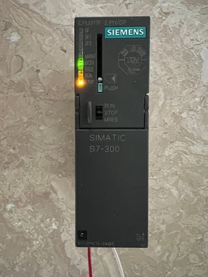CPU SIEMENS 6ES7 317-2FK14-0AB0 SIMATIC S7 PN/DP *USADA* Foto 1 de 4