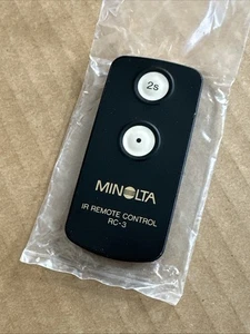 MINOLTA RC-3 TELECOMANDO wireless infrarossi per fotocamere - Foto 1 di 2
