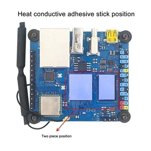 Case For Orange Pi 3 Passive Cooling Precise Cutouts Development Board E FY - Afbeelding 1 van 24