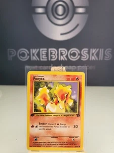 Pokemon TCG - Ponyta 64/82 - Team Rocket 1st Edition - NM - Picture 1 of 2