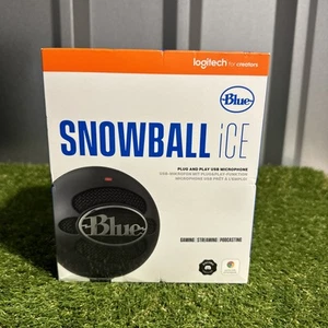 New Logitech Blue Snowball iCE Plug and Play Microphone in Black - Picture 1 of 5