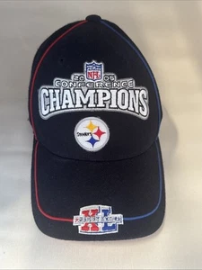 Pittsburgh Steelers 2005 Conference Champions Baseball Cap - Picture 1 of 4