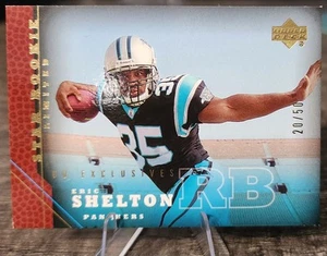 2005 Upper Deck - Star Rookie Eric Shelton UD Exclusives 20/50 - Picture 1 of 2