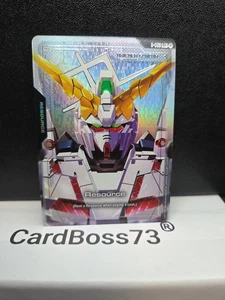 Gundam Card Game Newtype Rising Unicorn Gundam Resource R-003 C+ Foil Alt Art - Bild 1 von 6
