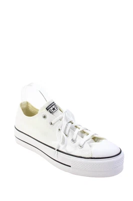 Converse Womens All Star Low Platform Lace Up Sneakers White Size 10 - Image 1 of 4
